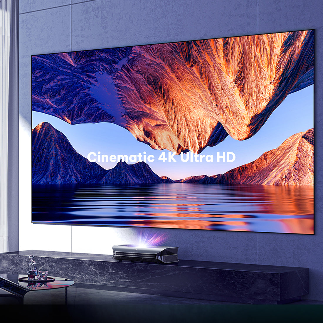 Projektor AWOL LTV-3500 Pro 4K 3D RGB UST