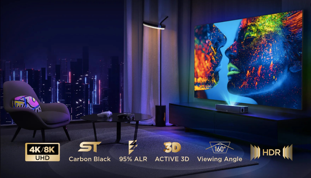 Hisense PX3-Pro VS Formovie Theater Premium – Porównanie projektorów laserowych (UST LASER TV)
