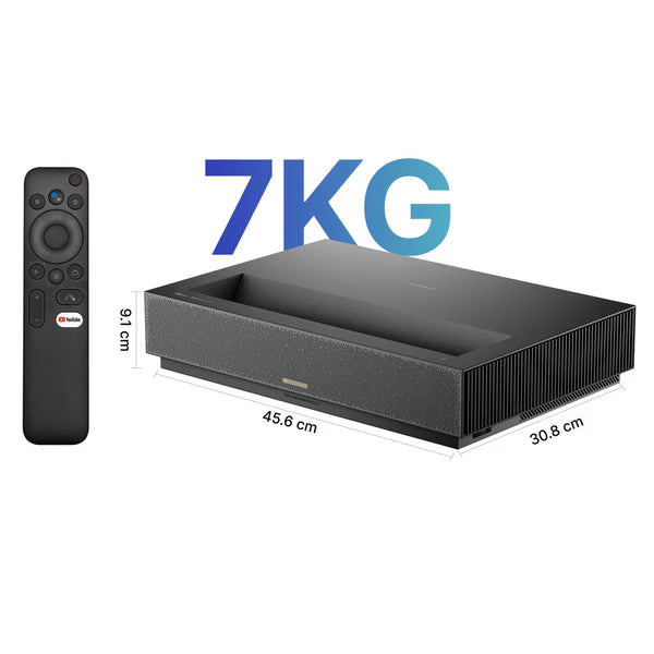 Projektor 4K Formovie Cinema Edge UST Laser - Google TV, Netflix | SounDemo