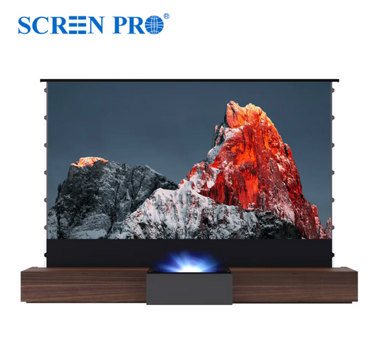 SCREENPRO szafka SD z ekranem UST ALR — widok frontowy | SounDemo