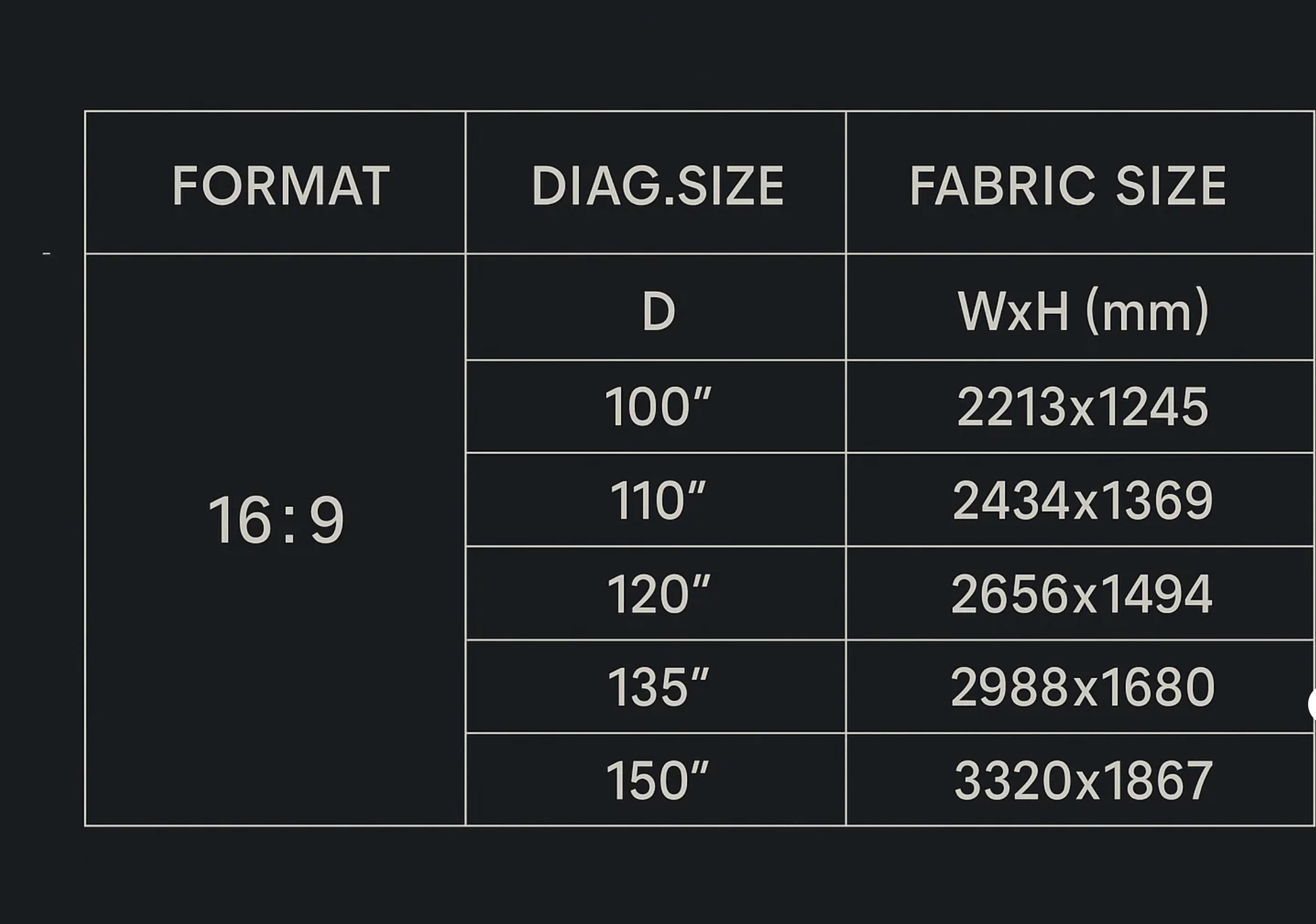 K8 Black Diamond Fabric — precyzyjne przycinanie do standardowych rozmiarów ekranów | SounDemo