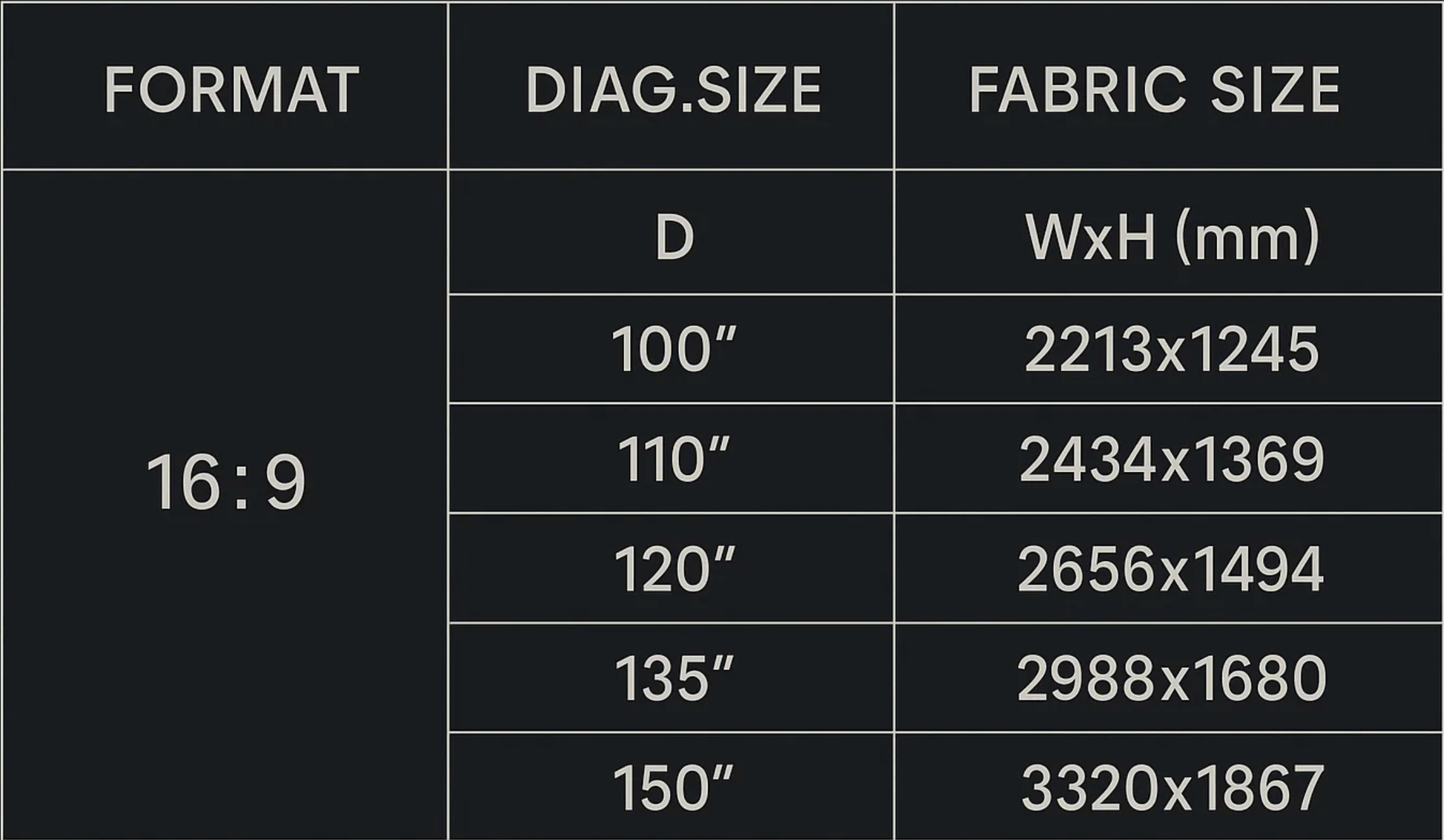 SL High Gain Fabric — 8K gotowa, do 300 lux, trwała konstrukcja odporna na warunki | SounDemo