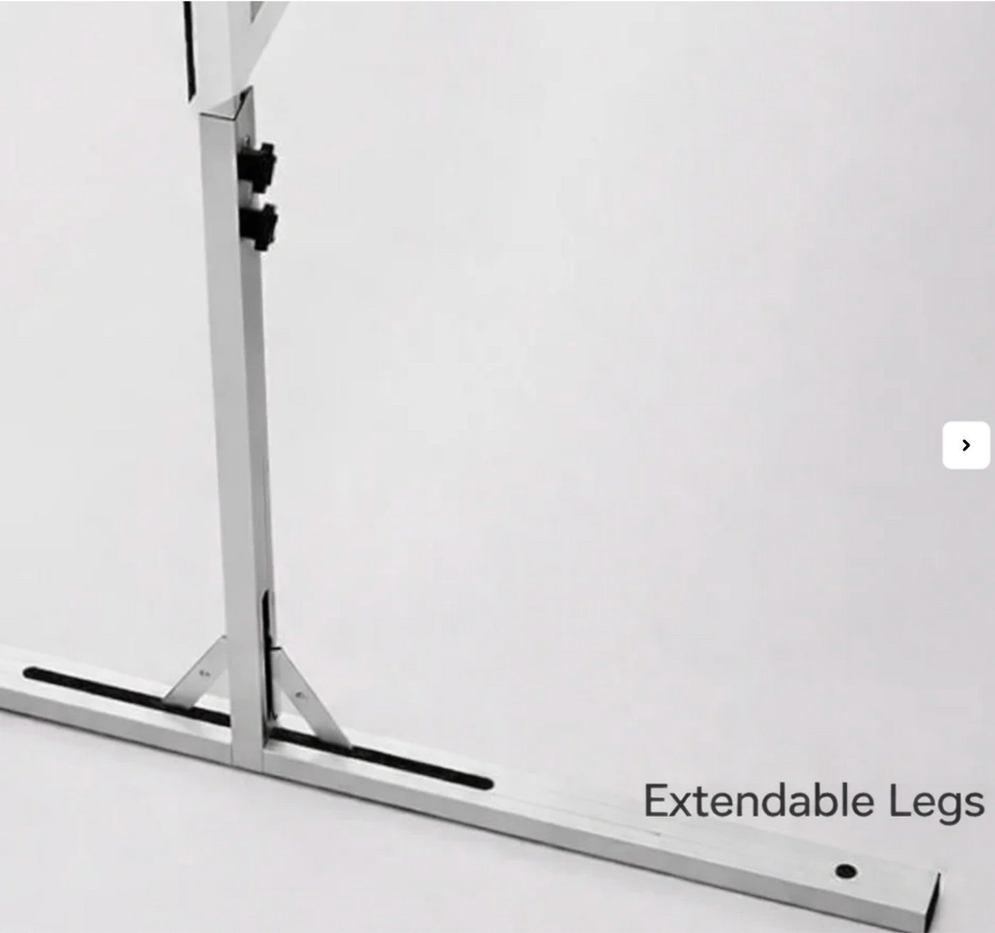 Extendable Leg for Large Outdoor Projection Screens — teleskopowe nogi podporowe 600-900mm | SounDemo