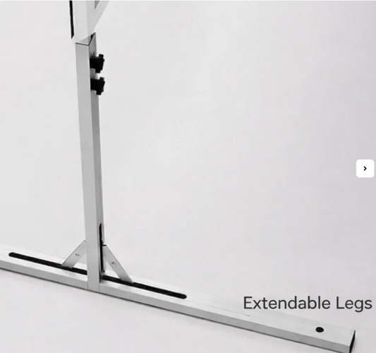 Extendable Leg for Large Outdoor Projection Screens — teleskopowe nogi podporowe 600-900mm | SounDemo