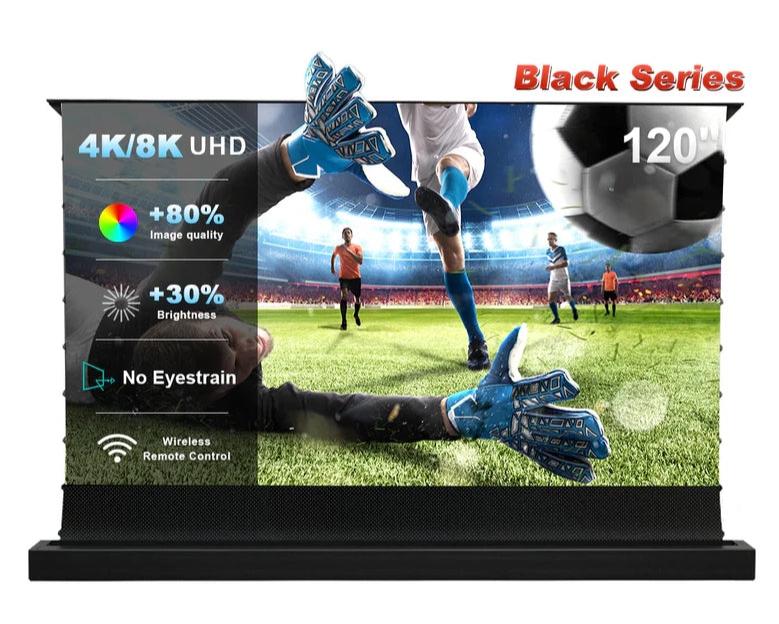 zmotoryzowany alr ekran podogowy 120 cali nothing projector black series